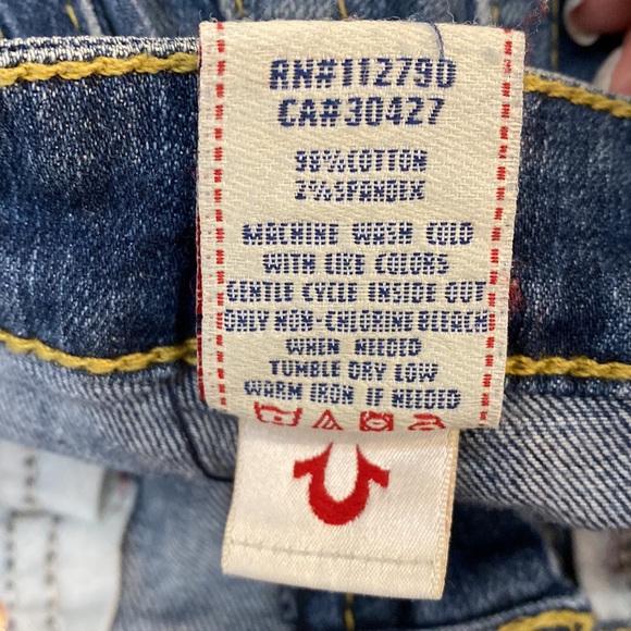 True Religion medium wash denim size 25 - Picture 5 of 8